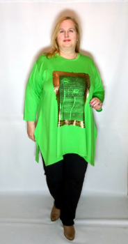 Туника BL-7766 зеленое яблоко Туника BL-7766 зеленое яблоко