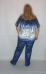 Туника велюр  "1998" синий (Корея, разные  фабрики) — размеры ЕДИНЫЙ