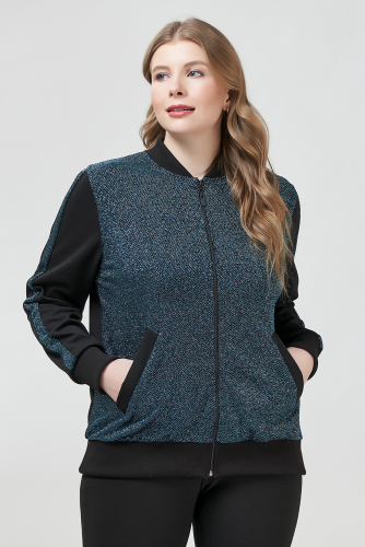 Бомбер Olsi 2017001/3 ( бирюза) (Олси, Москва) — размеры 68