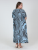 Платье "Волна" ПГ-238 (голубой) (Россия) — размеры 70, 72, 74