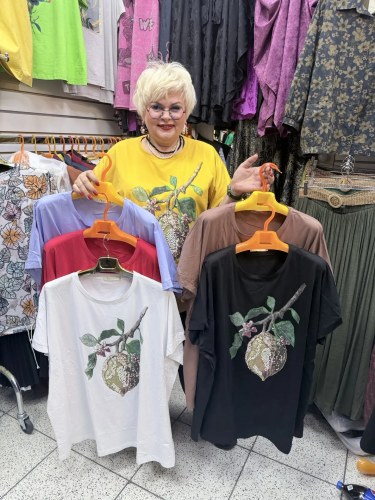 Туника "А710" (Китай, разные фабрики) — размеры 9 xl