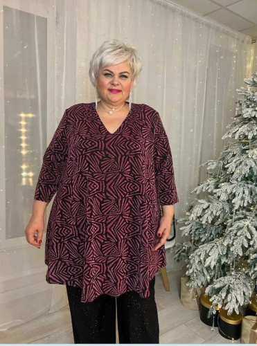 Туника "Камелия пудра" (Маричи, Москва) — размеры 70